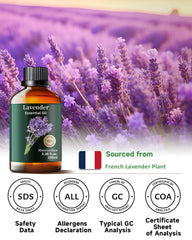 Relaxing lavender aroma for outdoor spaces and evening wind-down