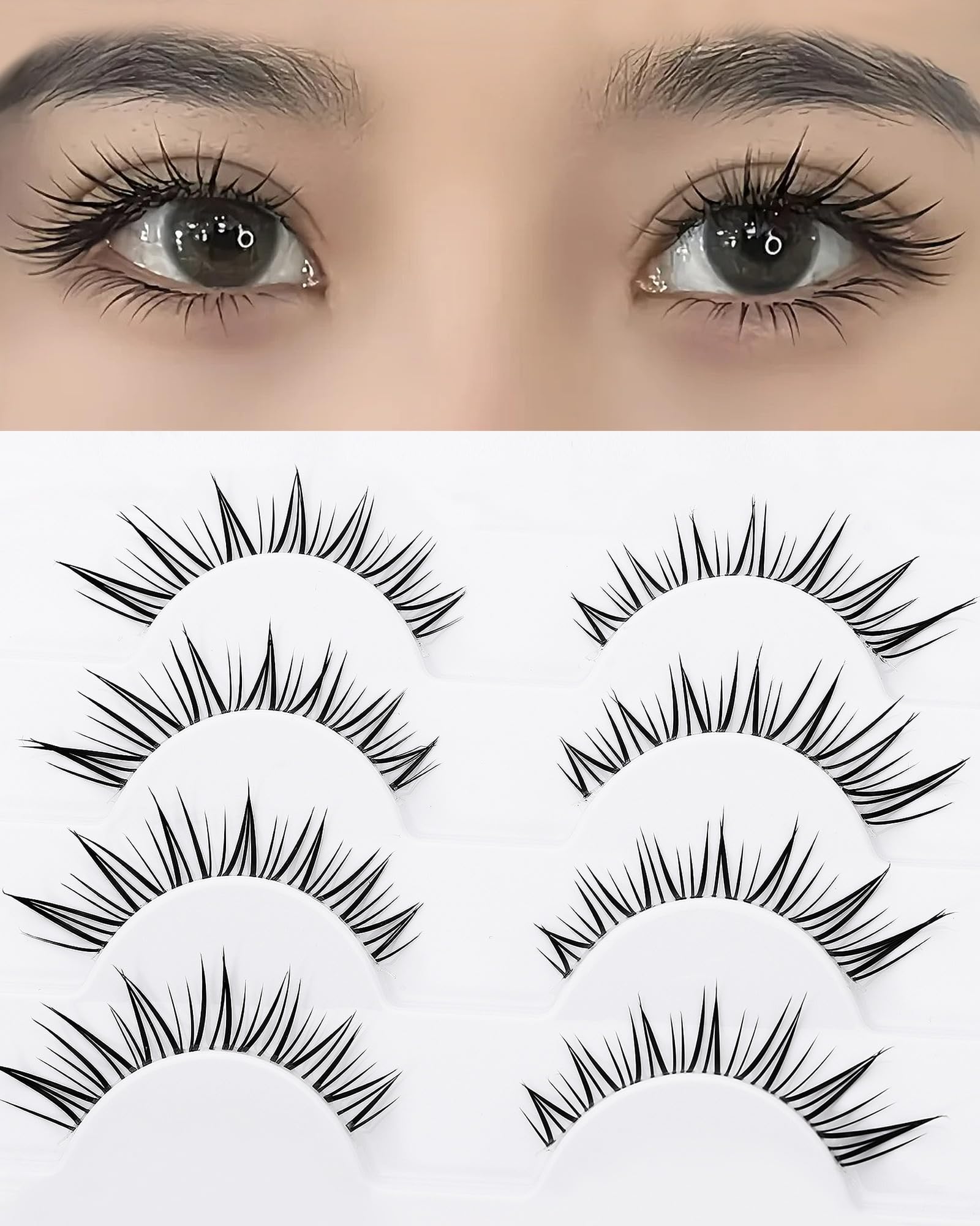 Outopen easy-apply lash band simplifies application for beginners.