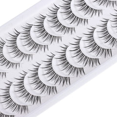 outopen handmade fiber lashes feel soft and comfortable to wear