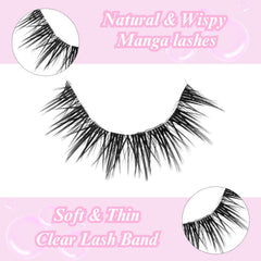 outopen manga lashes doll-like anime effect for fluttery, captivating eyes.