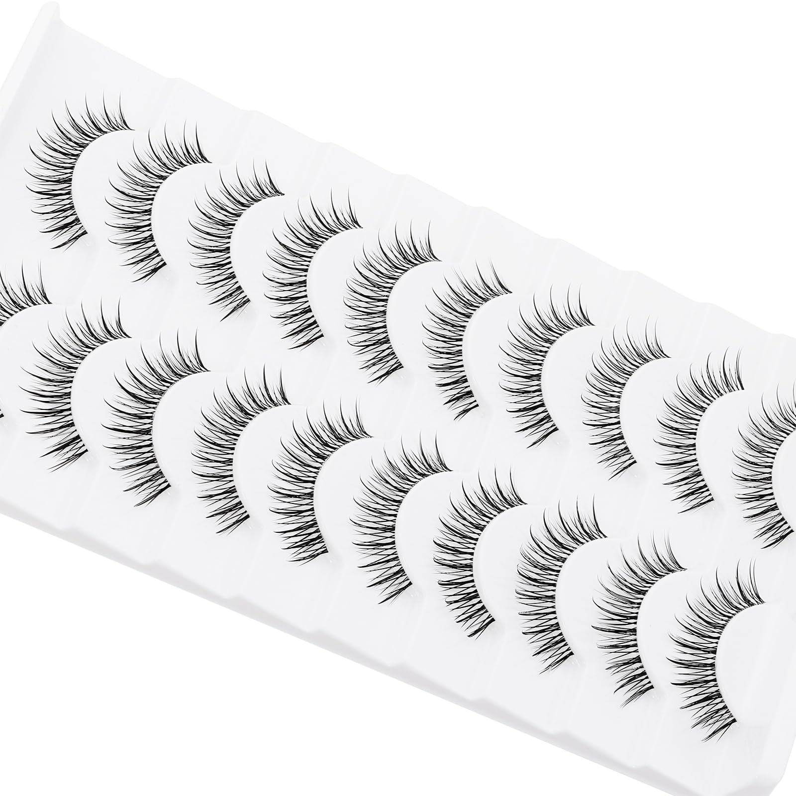 outopen Manga Lashes easy-application with clear-band design for beginners and pros alike