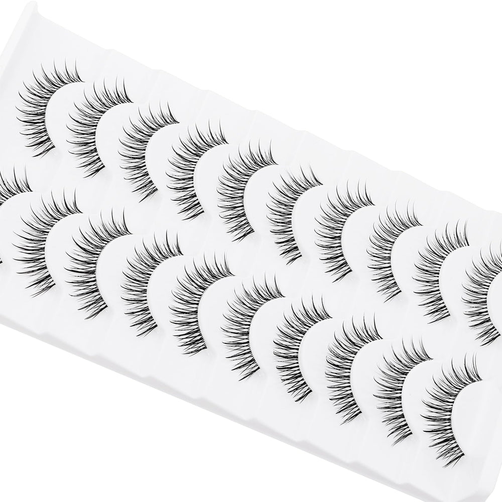 outopen Manga Lashes easy-application with clear-band design for beginners and pros alike