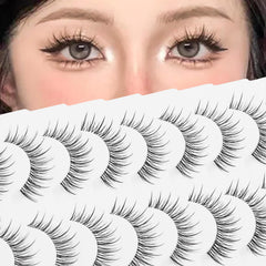 outopen Manga Lashes natural-look clear-band for seamless daily wear and subtle enhancement