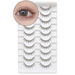outopen Manga Lashes natural look wispy 6-16mm for everyday charm