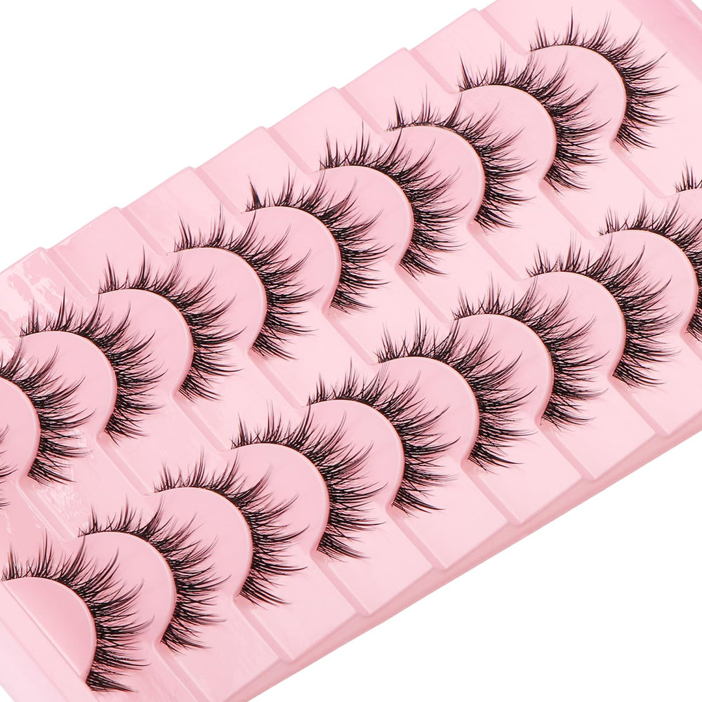 outopen manga lashes reusable and cruelty-free for multiple wears.