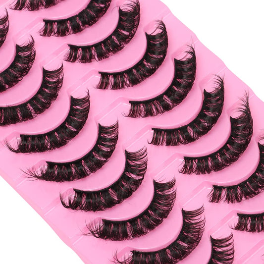 Outopen Russian D Curl lashes close-up shows premium fibers for drama.