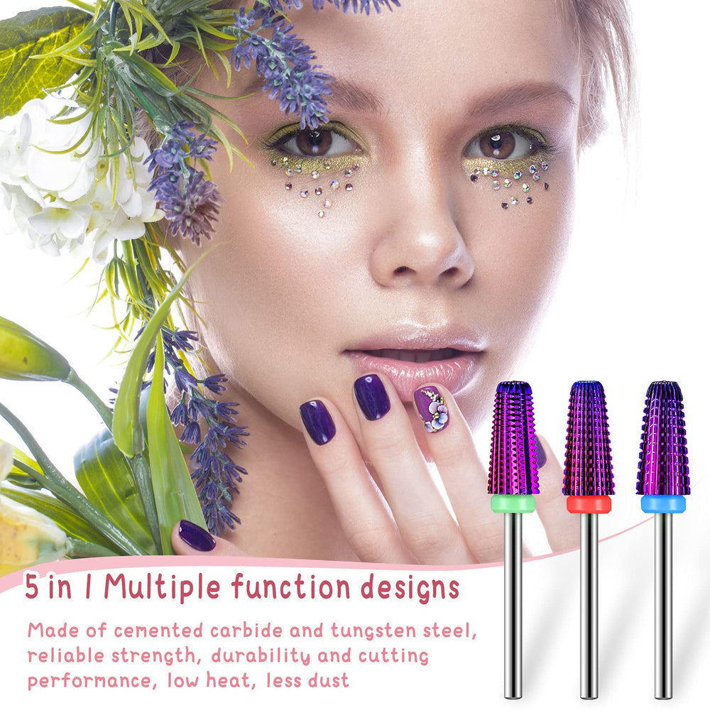 Outus set includes fine, medium, and coarse sizes for varied shaping