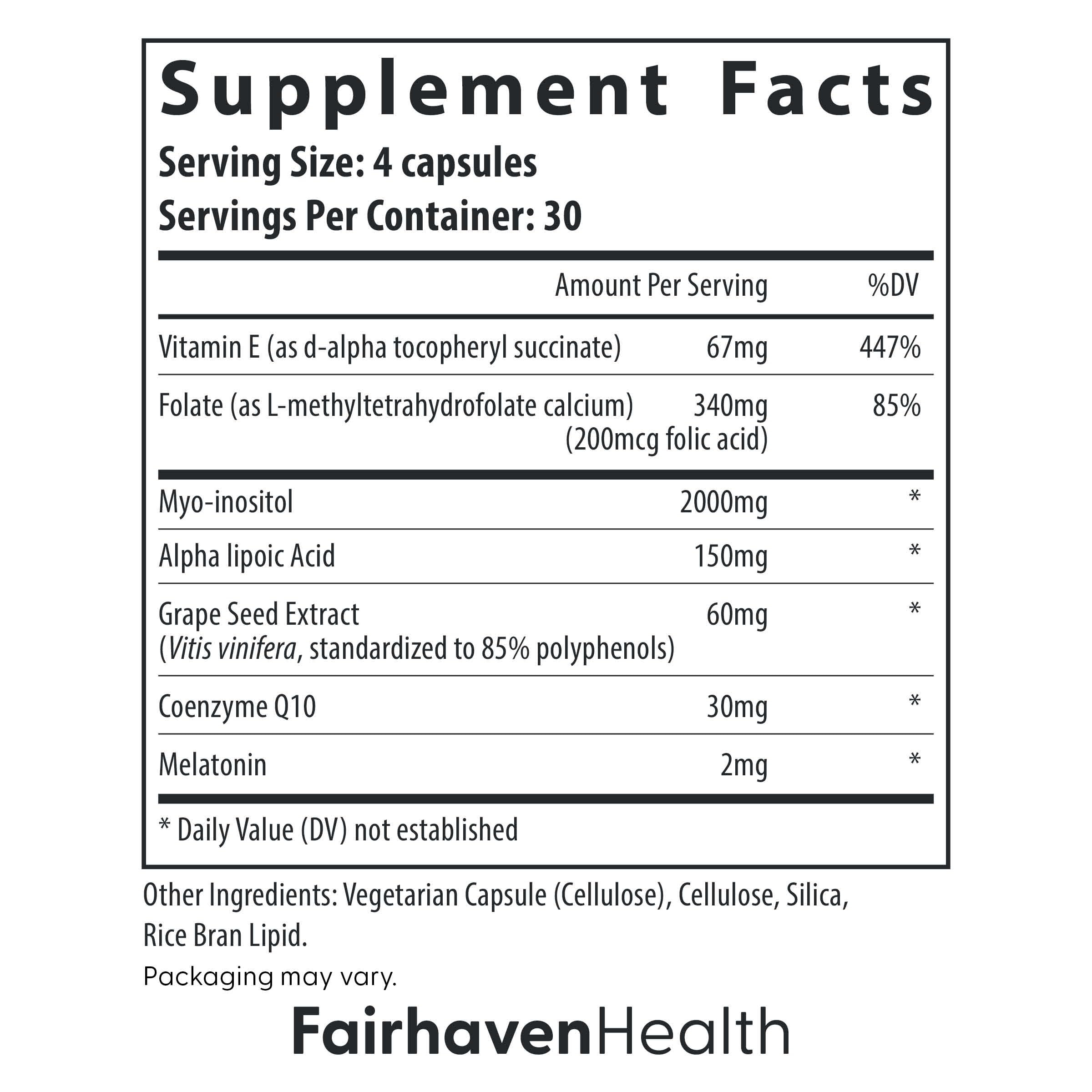 OvaBoost methylated folic acid and folate image