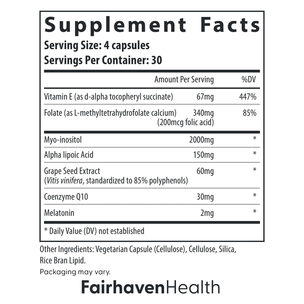 OvaBoost methylated folic acid and folate image