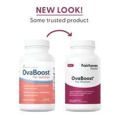 OvaBoost packaging and bottle image