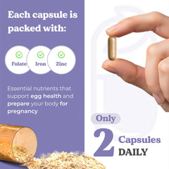 Ovalife ovarian support vitamins for egg health
