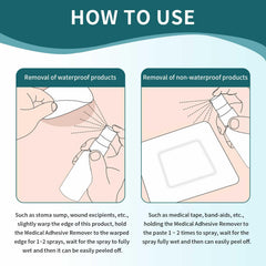 ovand travel-size adhesive remover image reinforces portable care on the go.