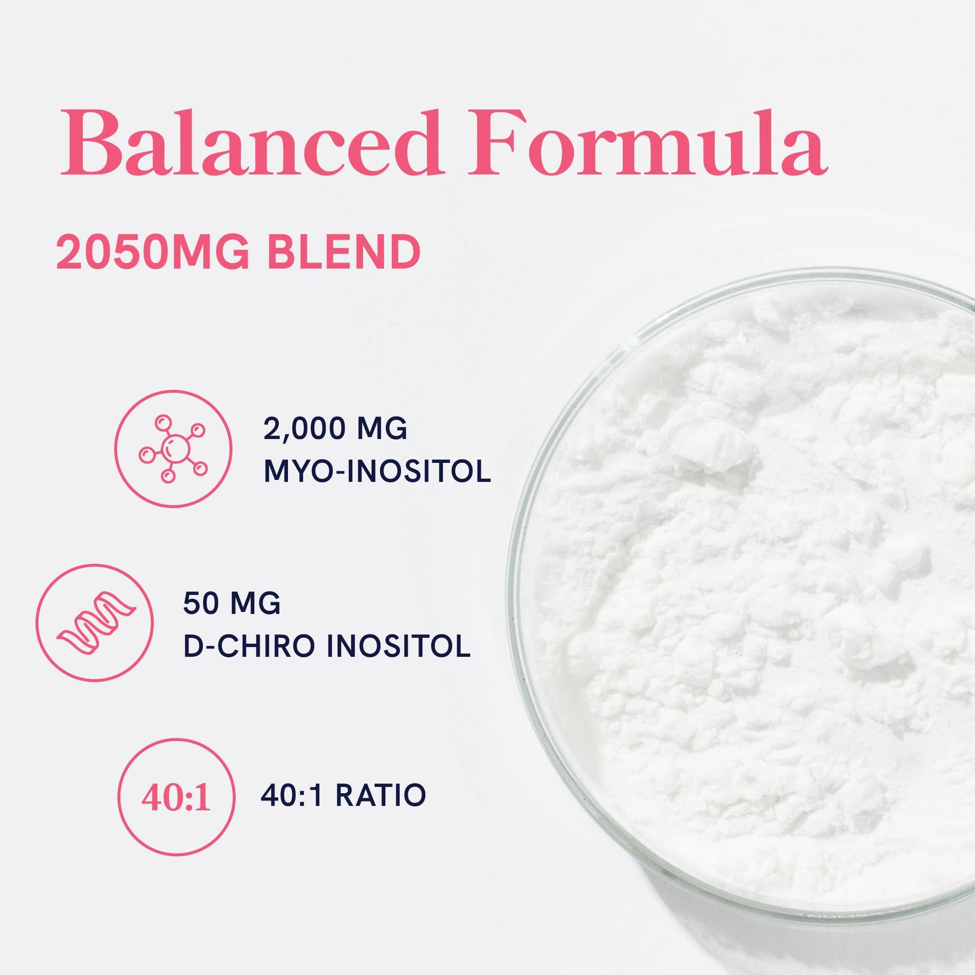 Ovarian health support inositol pills