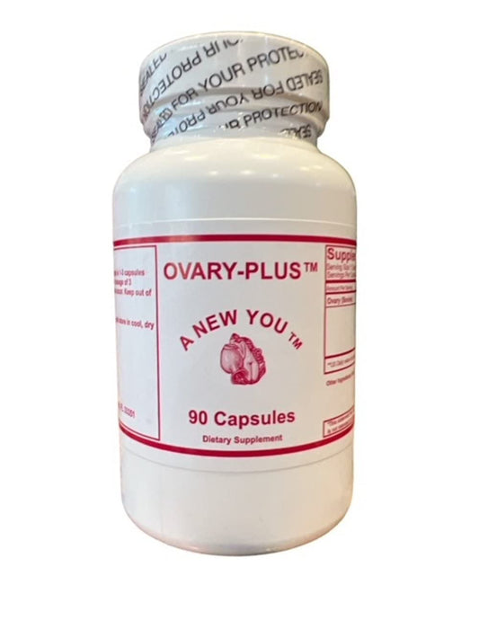 Ovary Plus feminizing pills bottle - 90 count