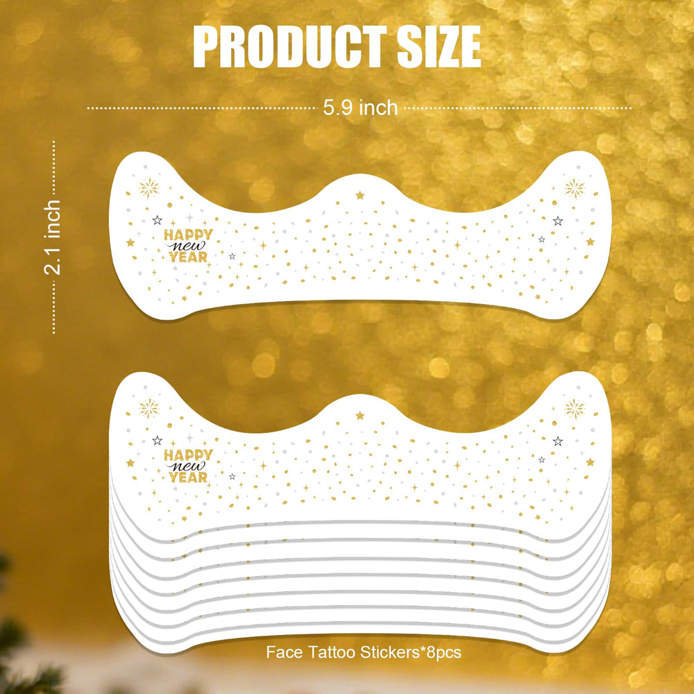 Ovasorve NYE glitter freckles create photo-ready makeup accents