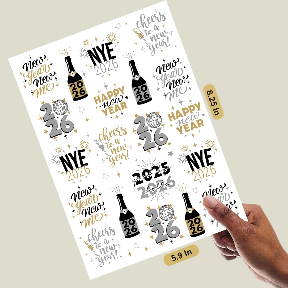 Ovasorve black white gold silver tattoos for NYE looks