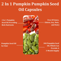 Ovela Organic Pumpkin Seed Oil Softgels - product image