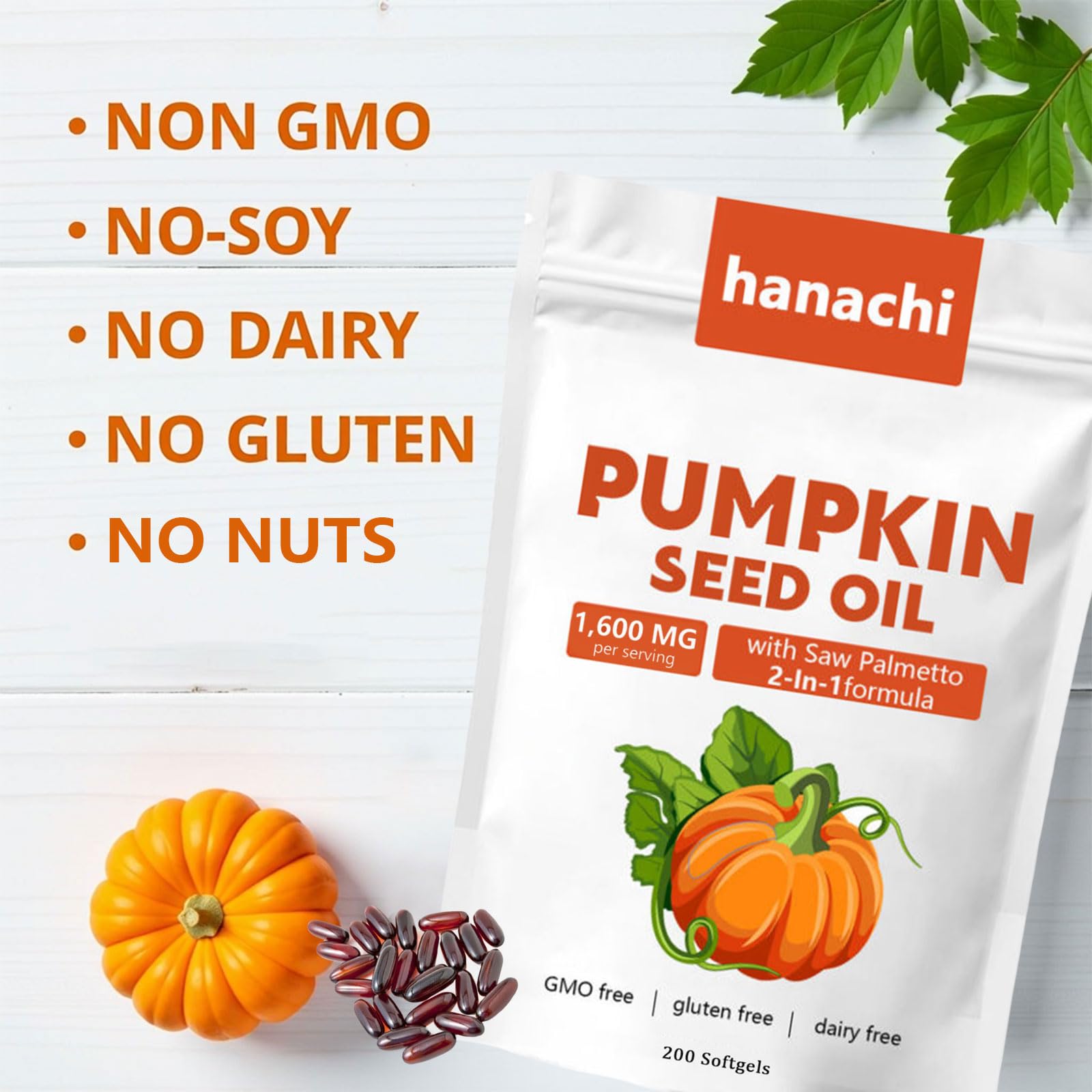 Non-GMO and Gluten-Free badges signaling product purity