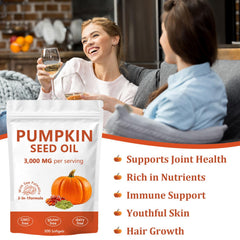 Ovela Non-GMO Gluten-Free Pumpkin Seed Oil Capsules - product image