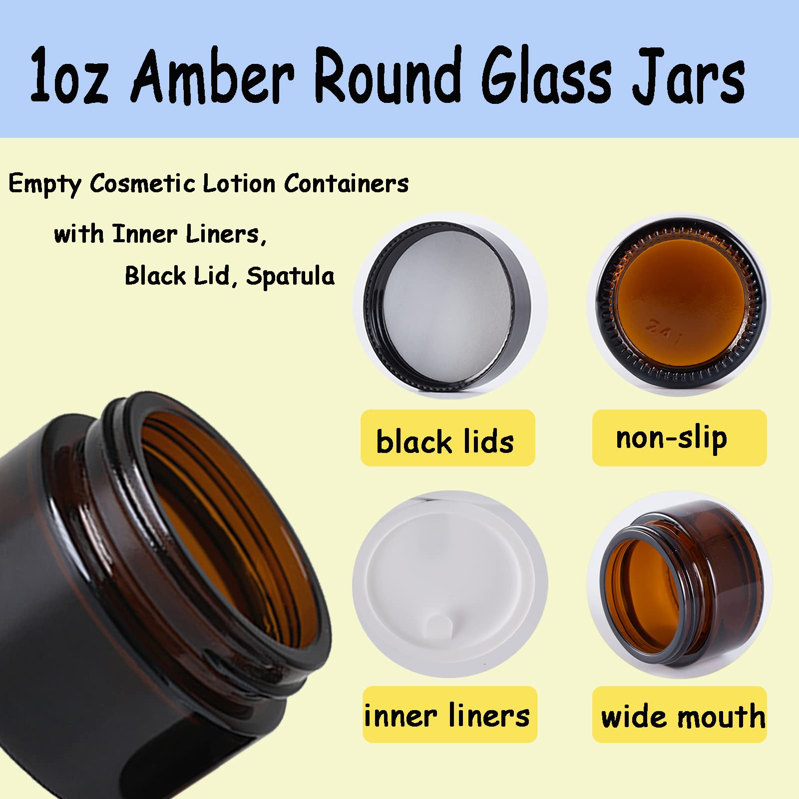 OverNews amber jar blocks UV rays for preserved freshness.