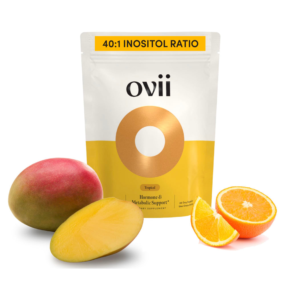 Ovii tropical flavor ovarian support bottle
