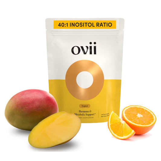 Ovii tropical flavor ovarian support bottle