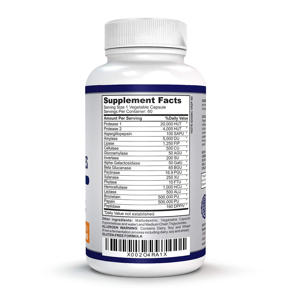 Nutrient absorption infographic