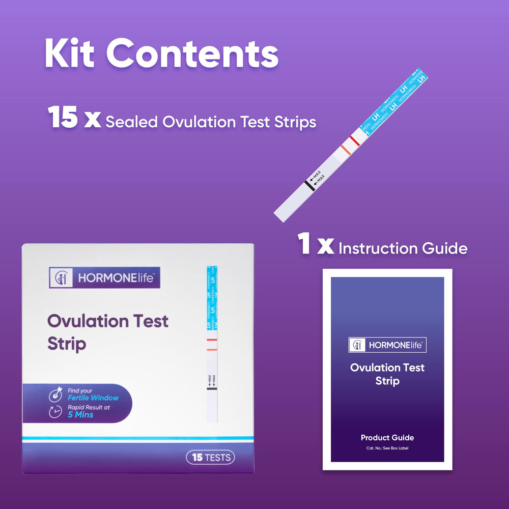 Packaging of ovulation test strips