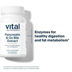 Ox bile extract and digestive enzymes ingredients list