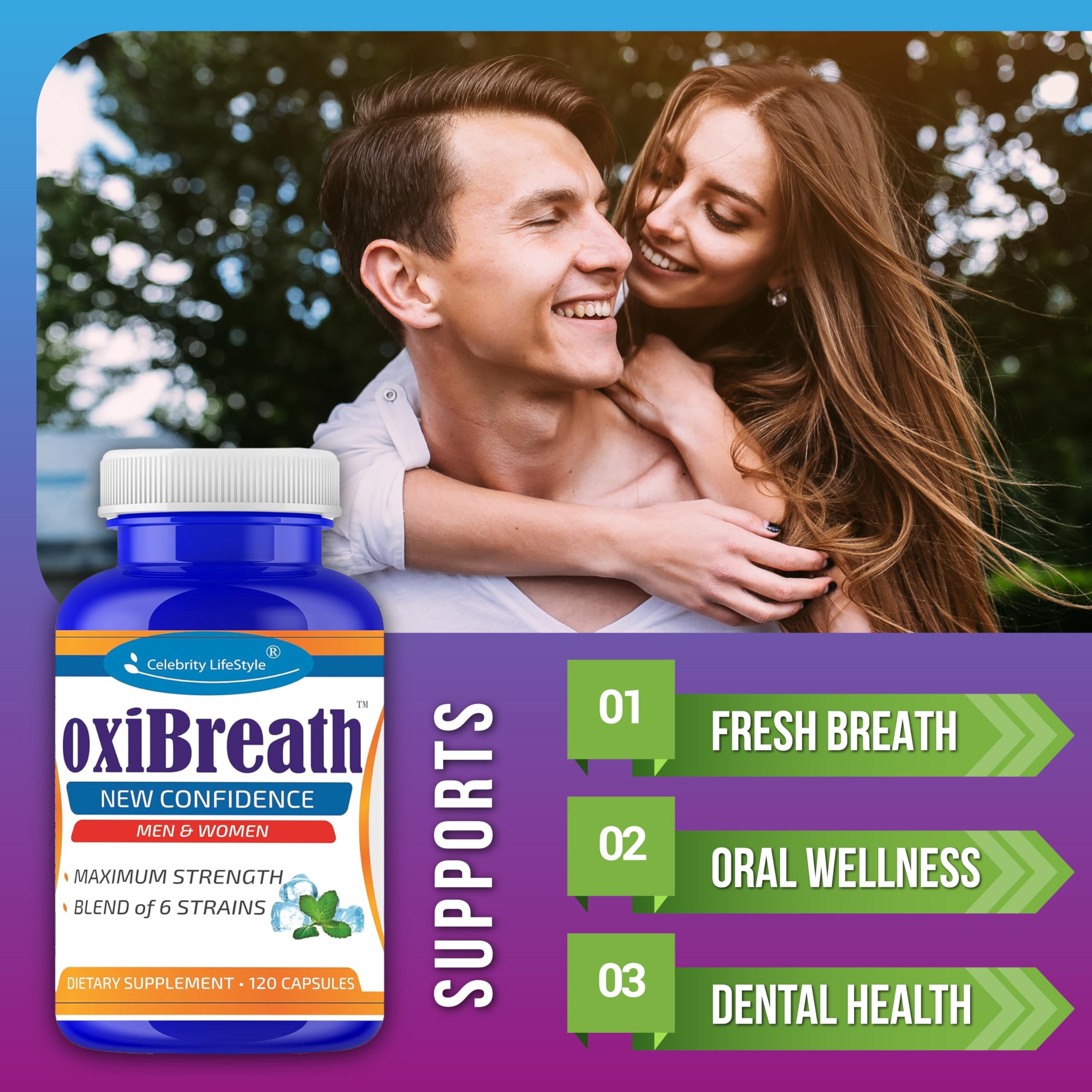 DE111 Bacillus subtilis 6-strain dental probiotic blend
