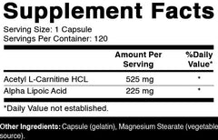 Front view of Oxify supplement bottle with 120 capsules