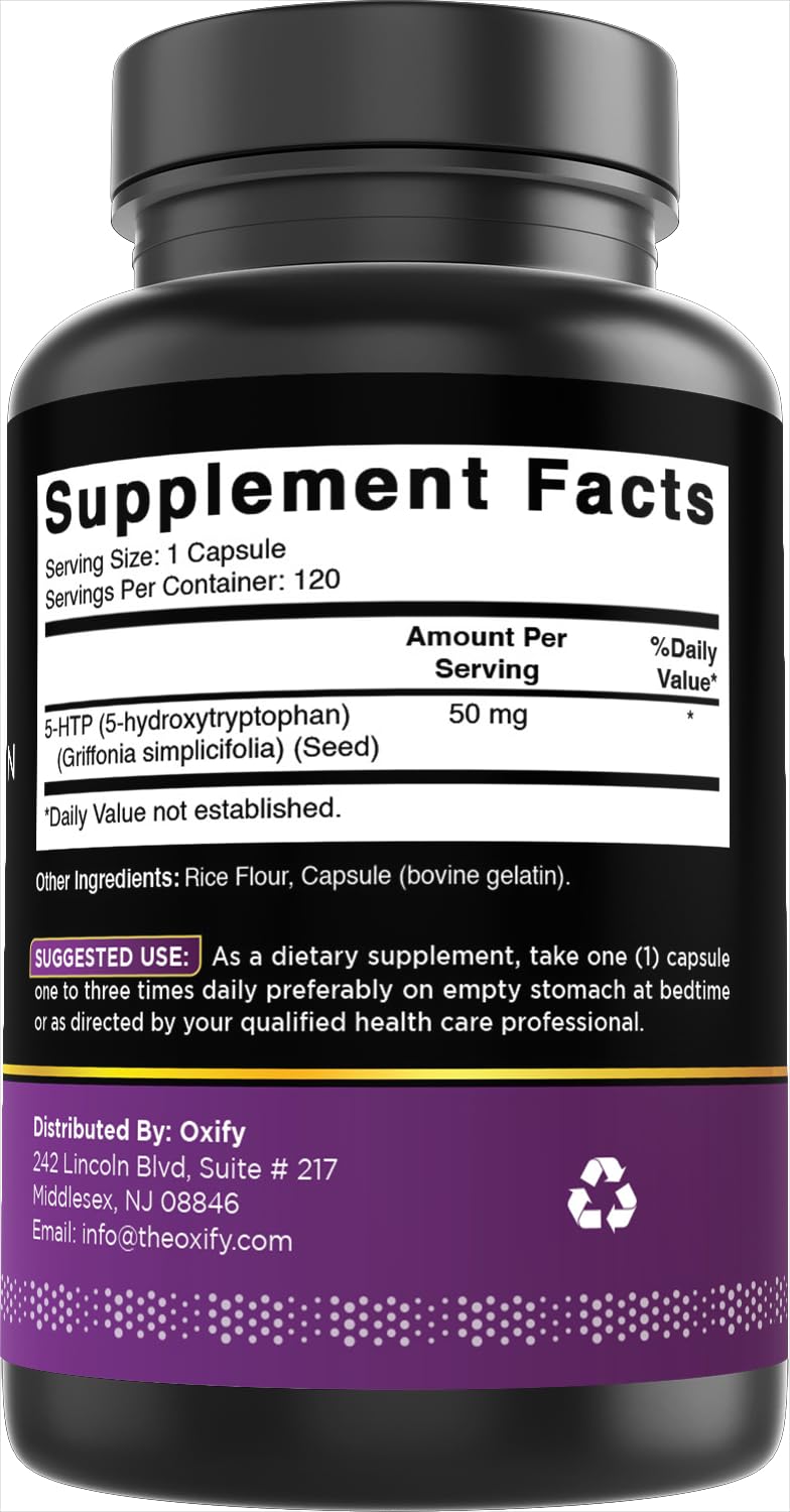 Daily wellness messaging graphic on Oxify packaging