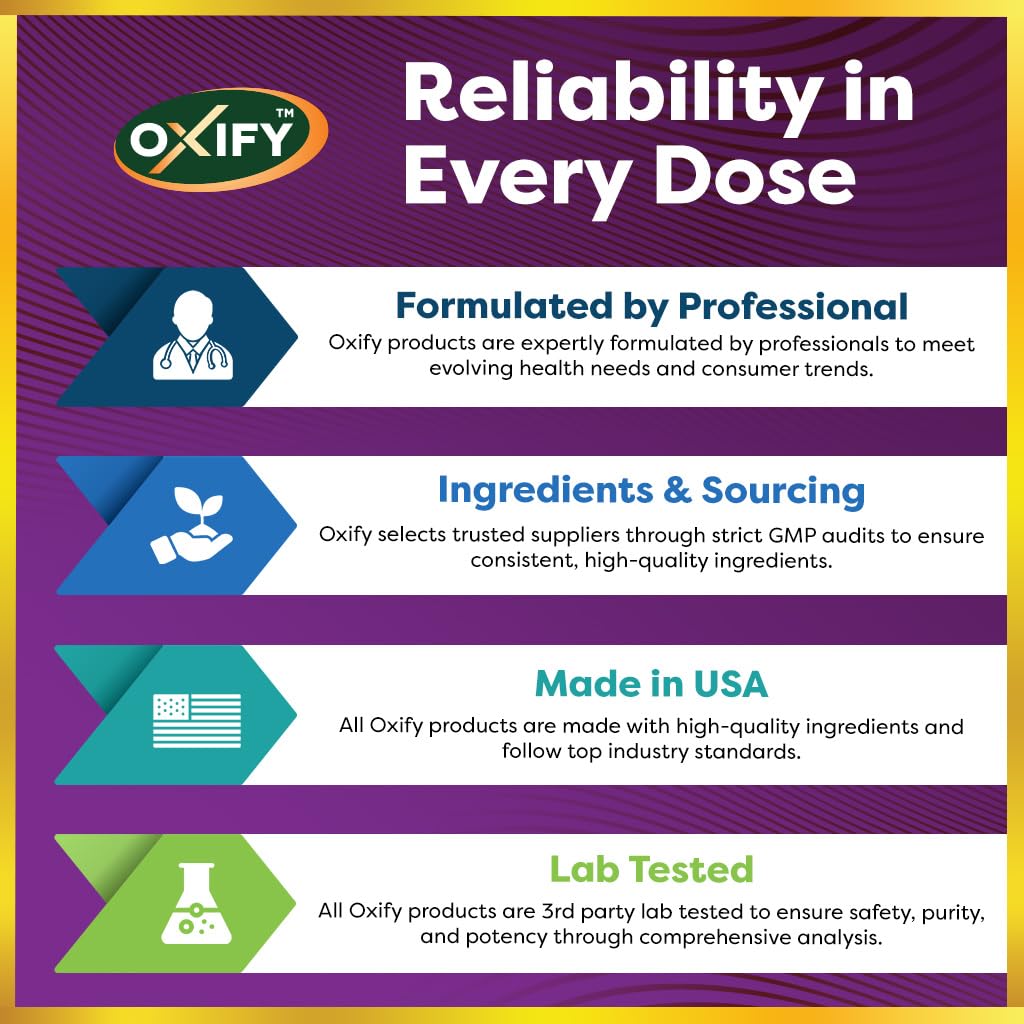 Gluten-free and non-GMO Oxify label