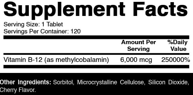 Gluten-free and non-GMO Oxify Vitamin B-12 product image