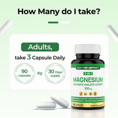 Gluten-free and dairy-free vegan magnesium capsules