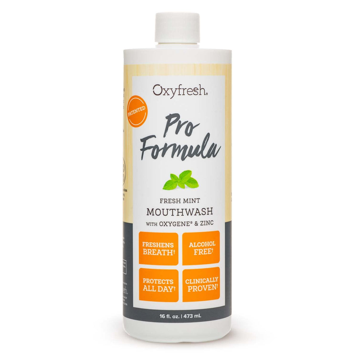 Oxyfresh Pro Formula Fresh Mint Mouthwash bottle front view
