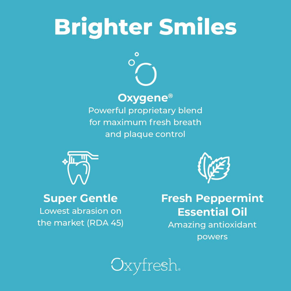 USA-made label on Oxyfresh toothpaste packaging
