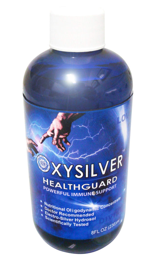 OXYSILVER with 528hz structured water bottle