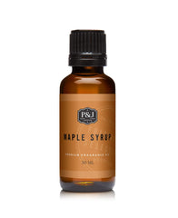 Maple Syrup Oil 30ml bottle by P&J Trading Fragrance - front view
