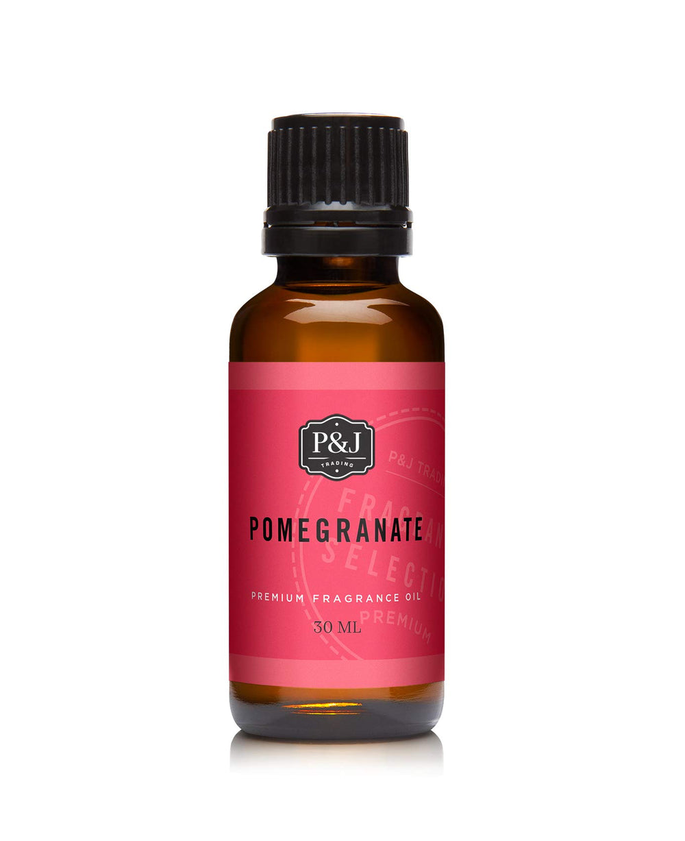 P&J Trading Fragrance Oil Pomegranate 30ml bottle with dropper cap