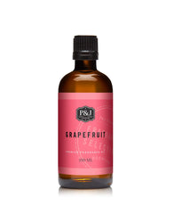 P&J Trading Grapefruit Fragrance Oil 100ml bottle - front view