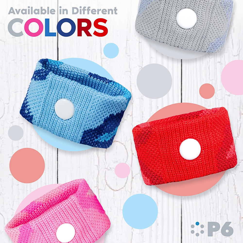 Two-tone pink blue design attracts shoppers and demonstrates portability.