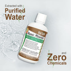 Alkaline water with Humic Minerals pH 8.6–9.6