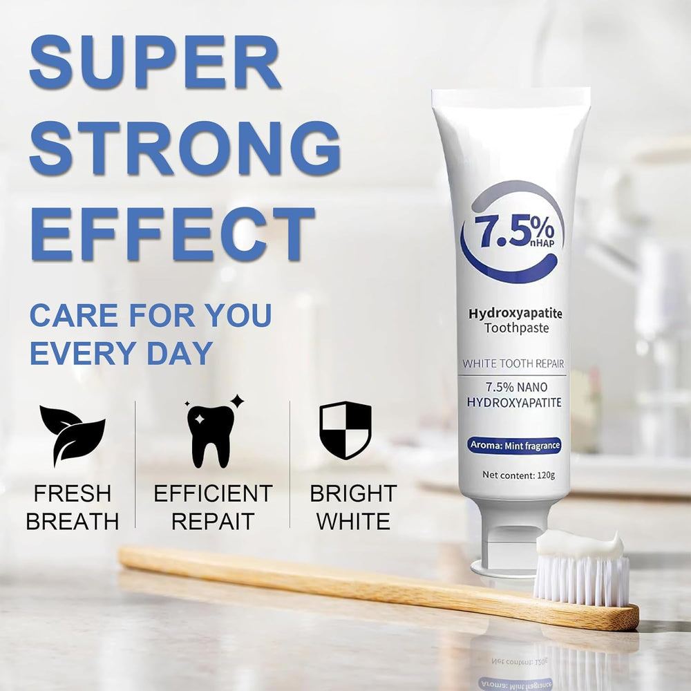 Packaging for 1-piece hydroxyapatite toothpaste