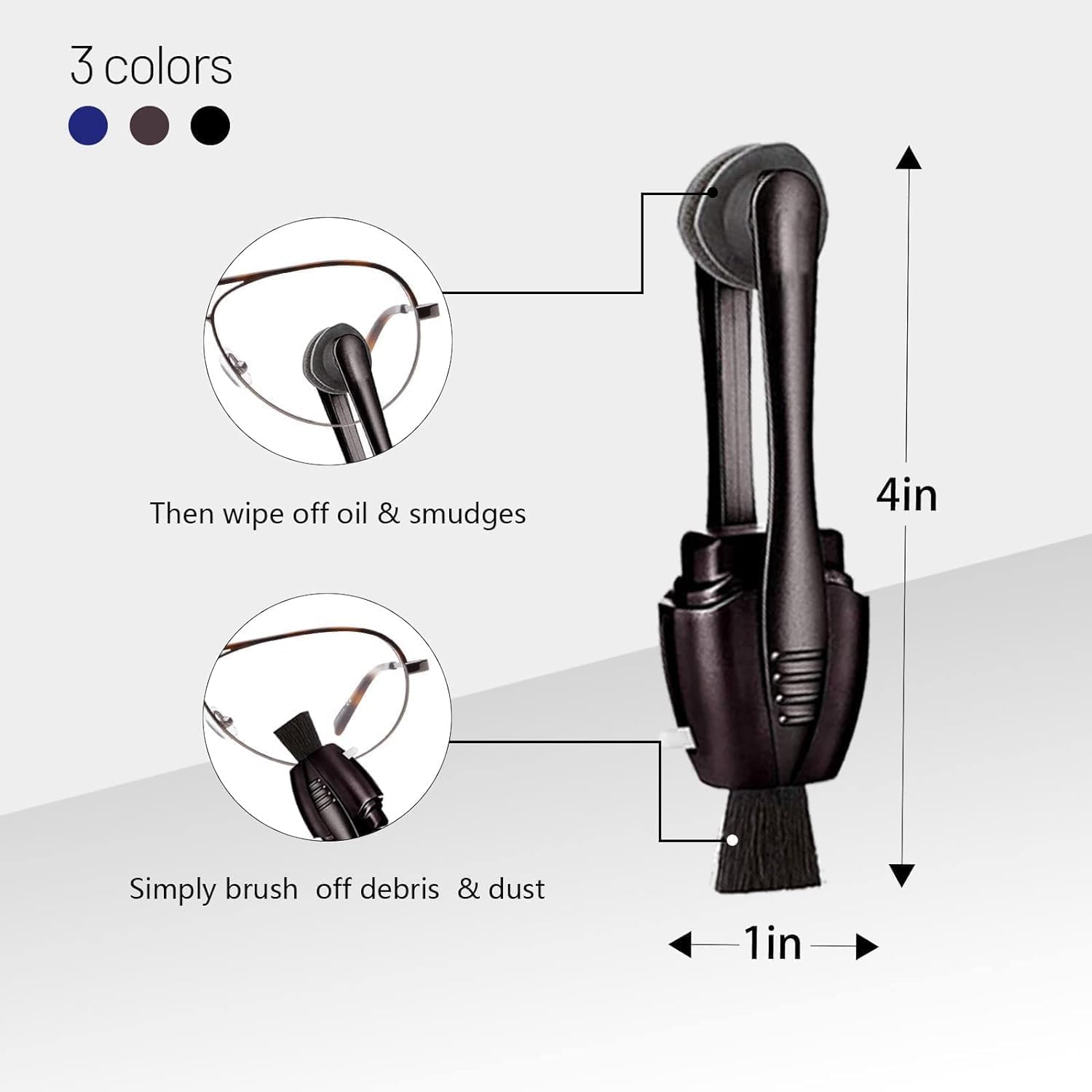 packaging and contents of the 3-piece cleaner kit