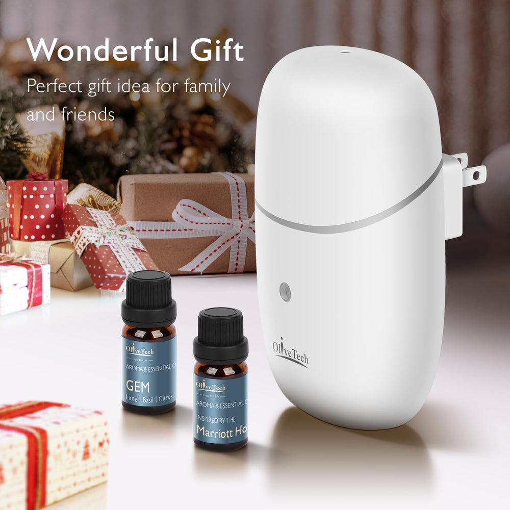 Packaging with diffuser and 2x10ml oils