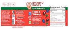 Back packaging with nutrition facts