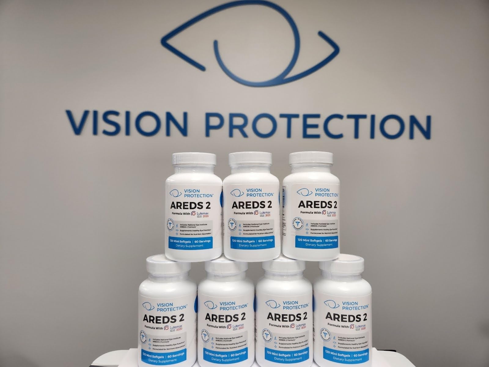 Packaging and bottle of Vision Protection AREDS2