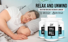 Chill Pill packaging and branding in product shot