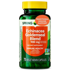 Packaging close-up of Echinacea Goldenseal product